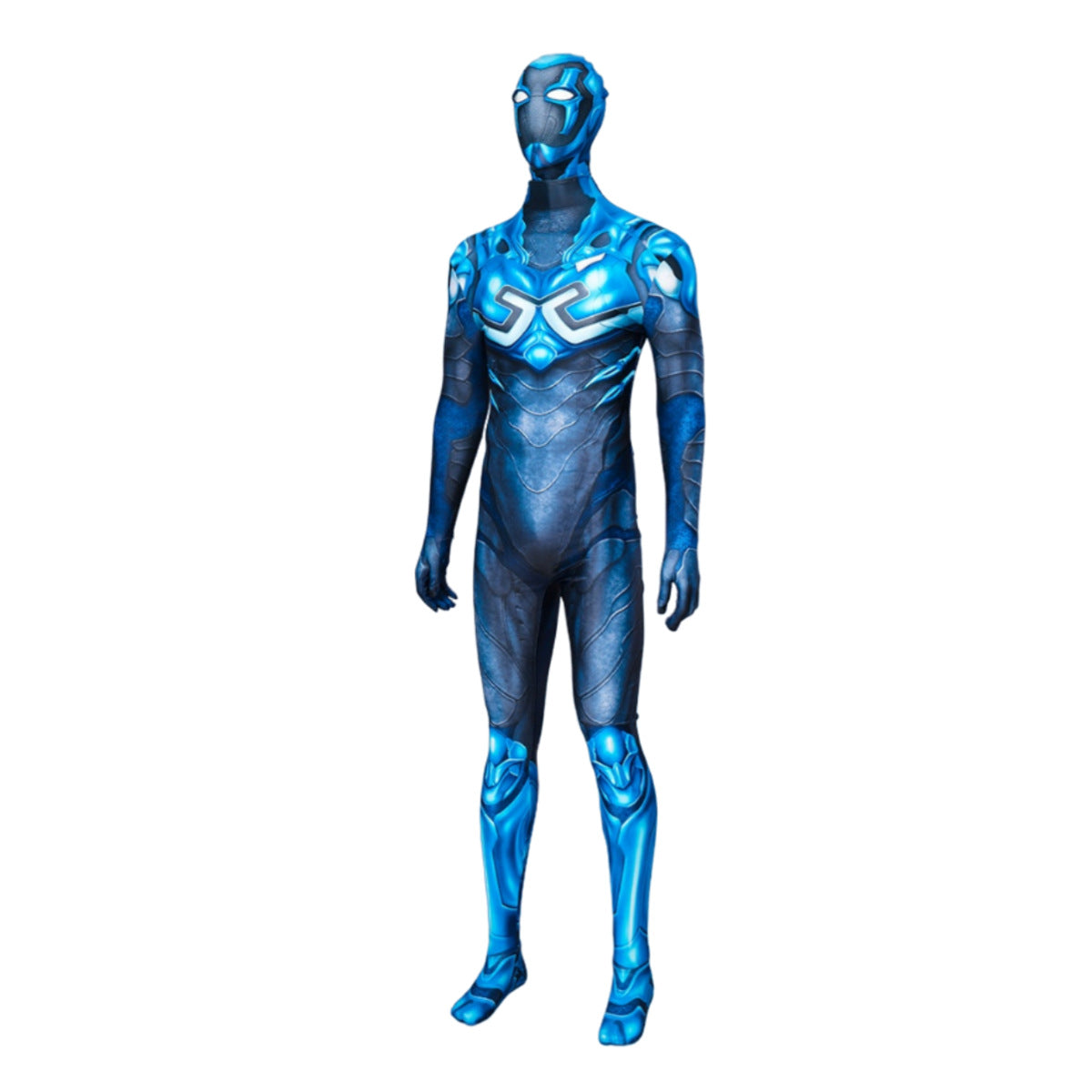 Blue Beetle  Cosplay Costume Kids Adults Bodysuit Halloween Fancy Jumpsuits