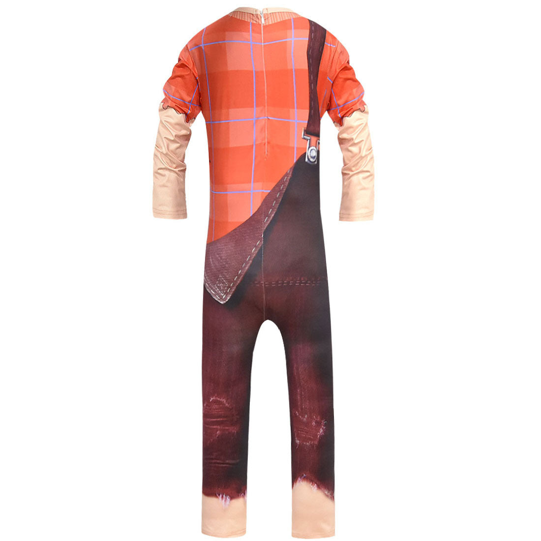 Wreck it RalphCosplay Costume with Mask Boys Girls Bodysuit Halloween Fancy Jumpsuits