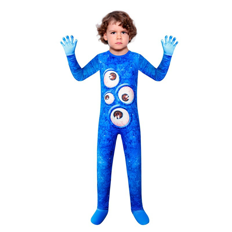 Garten of Banban Cosplay Costume with Mask Boys Girls Bodysuit Halloween Fancy Jumpsuits