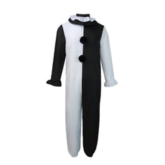 Terrifier Scary Clowen Jumpsuit Halloween Cosplay Costume