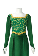 Shrek Fiona Green Dress Halloween Cosplay Costume