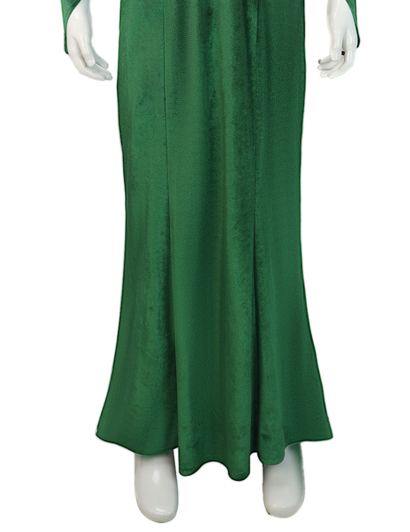 Shrek Fiona Green Dress Halloween Cosplay Costume