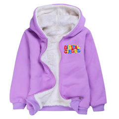 The Amazing Digital Circus Sherpa Lined Hoodie Fleece Sweatshirt Full Zip Hooded Jacket for Kids