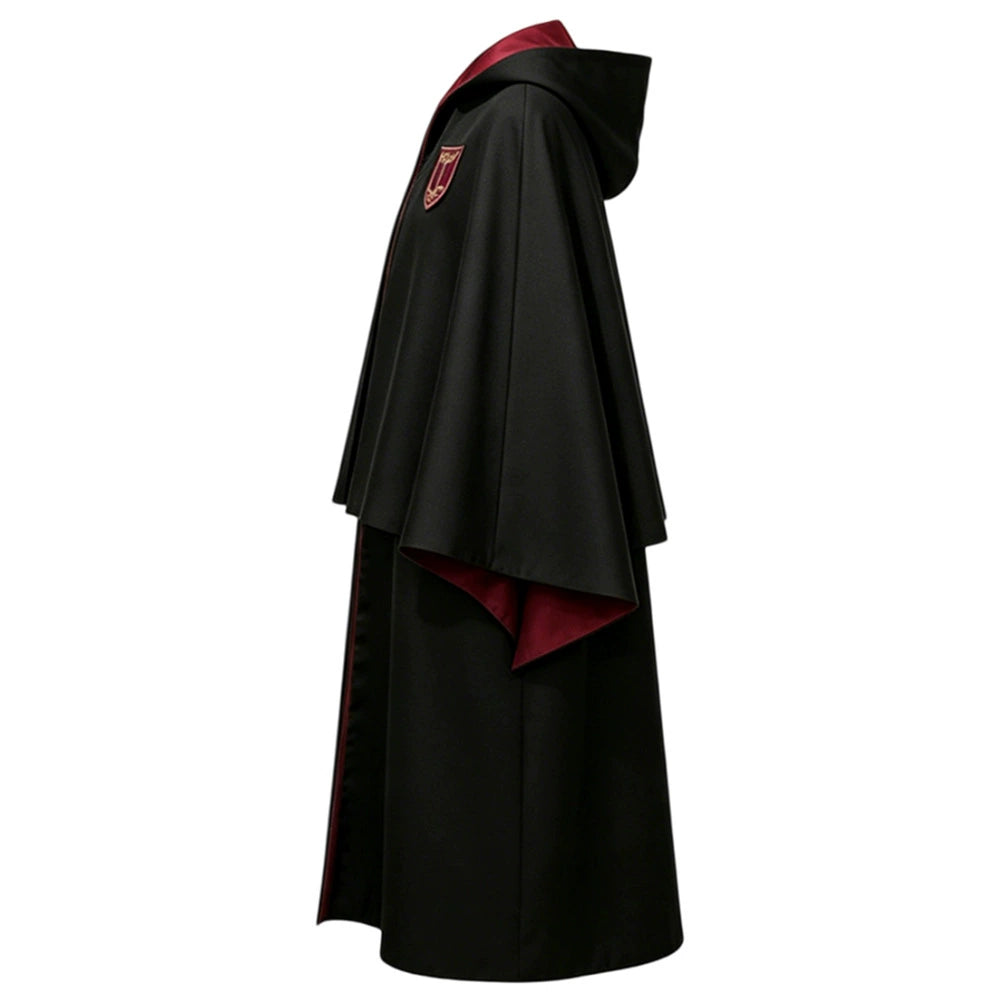 2026 New Potter Cosplay Robe Cloak Cape Hogwarts School Uniform for Kids Adults Halloween Costume