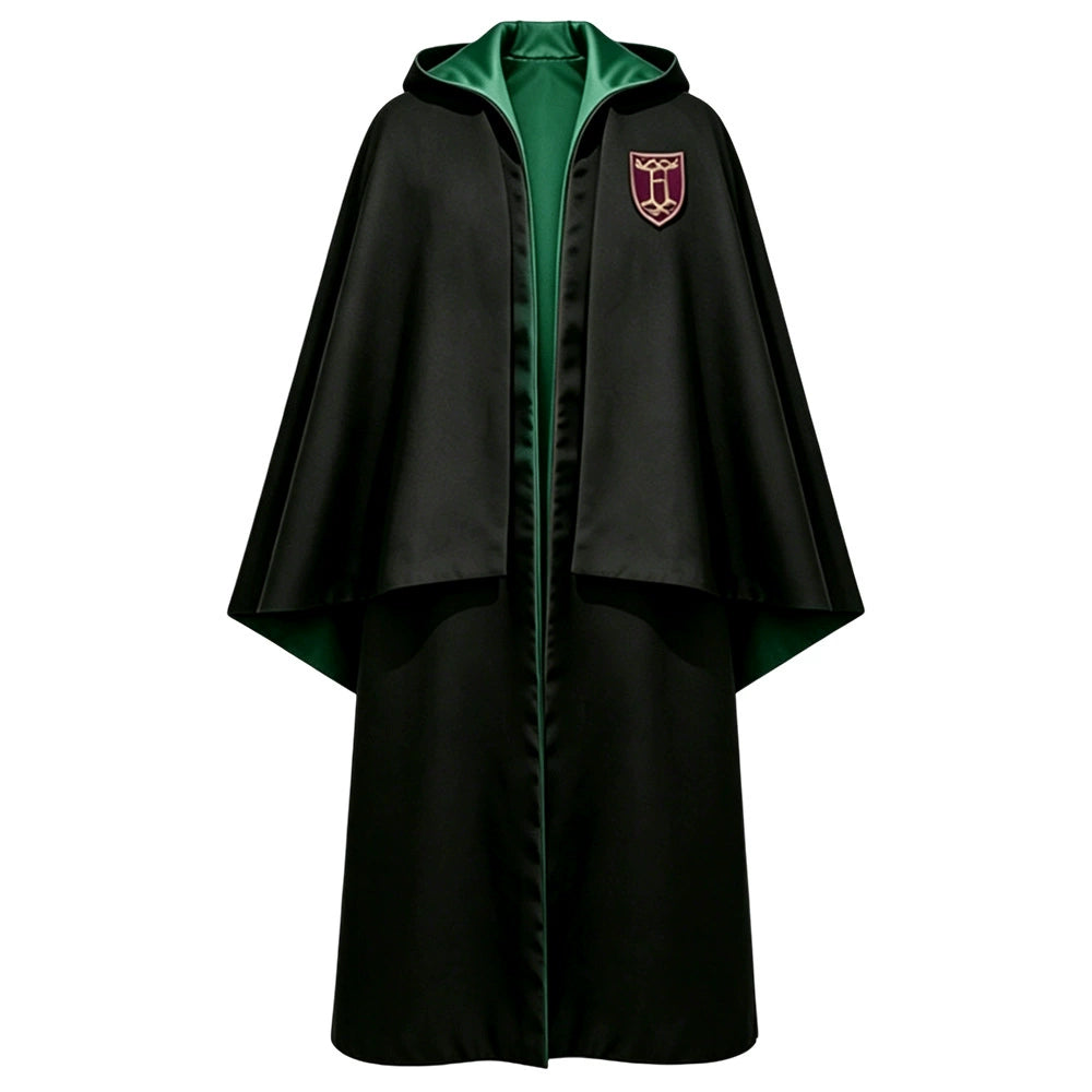 2026 New Potter Cosplay Robe Cloak Cape Hogwarts School Uniform for Kids Adults Halloween Costume