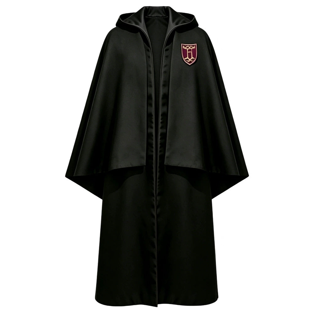 2026 New Potter Cosplay Robe Cloak Cape Hogwarts School Uniform for Kids Adults Halloween Costume