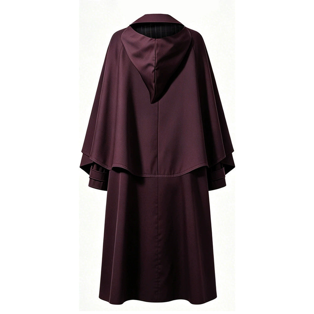 2026 New Potter Hermione Cosplay Robe Quidditch Cloak Cape Hogwarts School Uniform for Kids Adults Halloween Costume