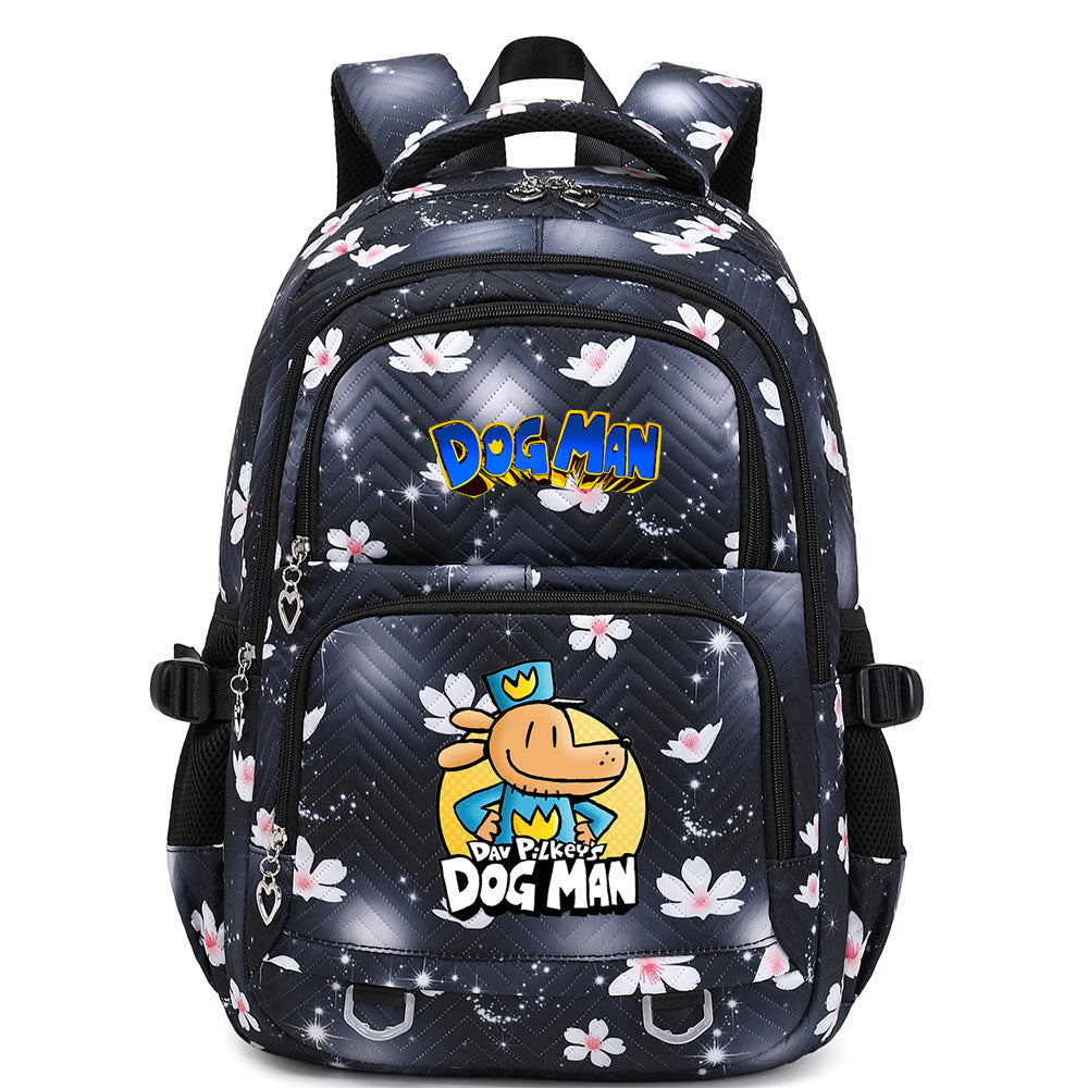 Dog Man Proof Backpack Notebook Travel Bags Casual School Bag For Middle School Students