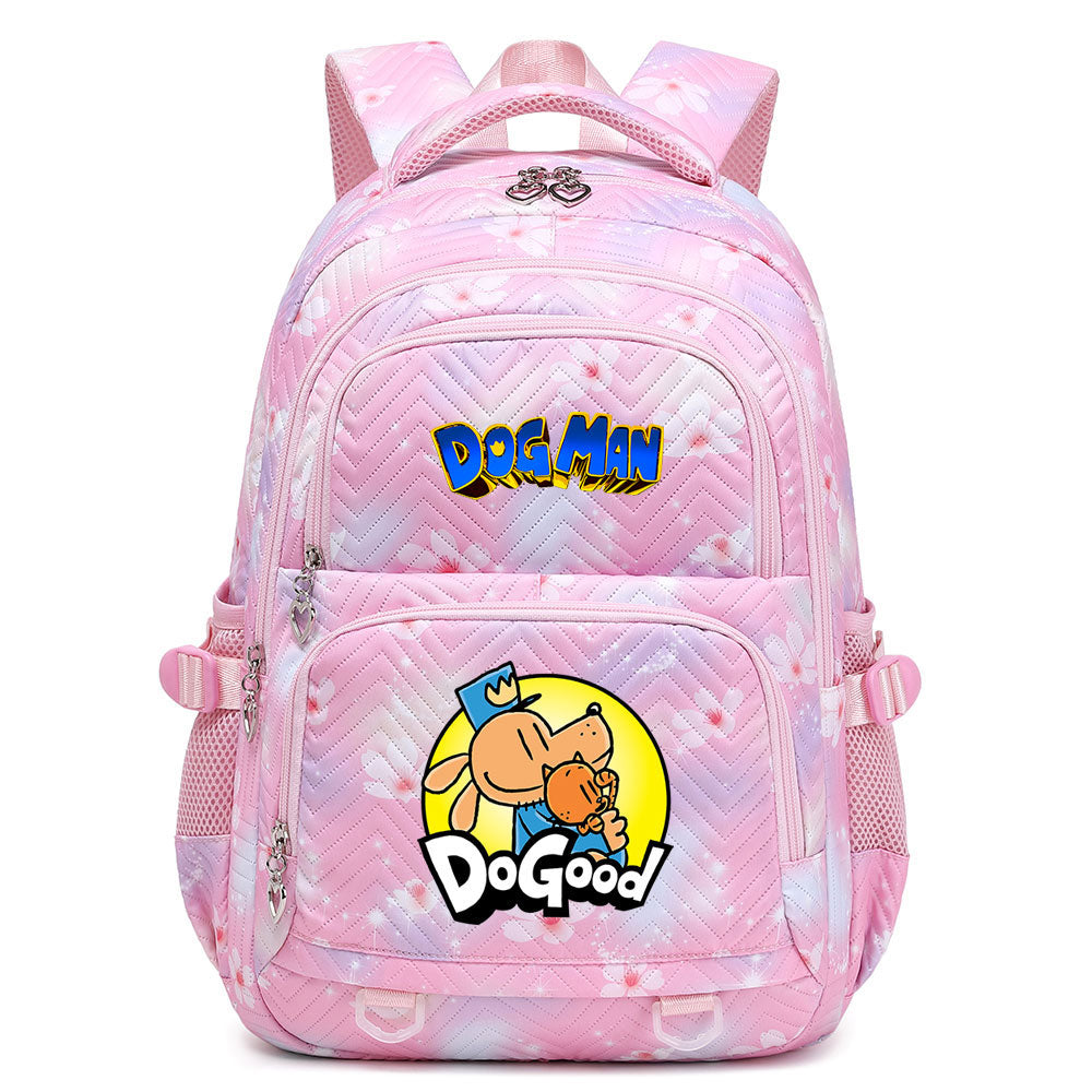 Dog Man Proof Backpack Notebook Travel Bags Casual School Bag For Middle School Students
