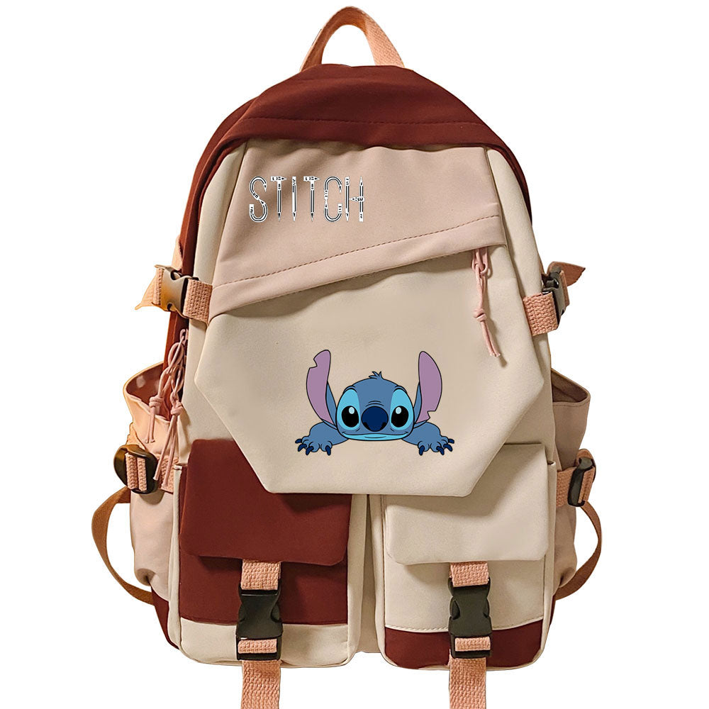 Lilo Stitch Water Proof Backpack Notebook Travel Bags Casual School Bag