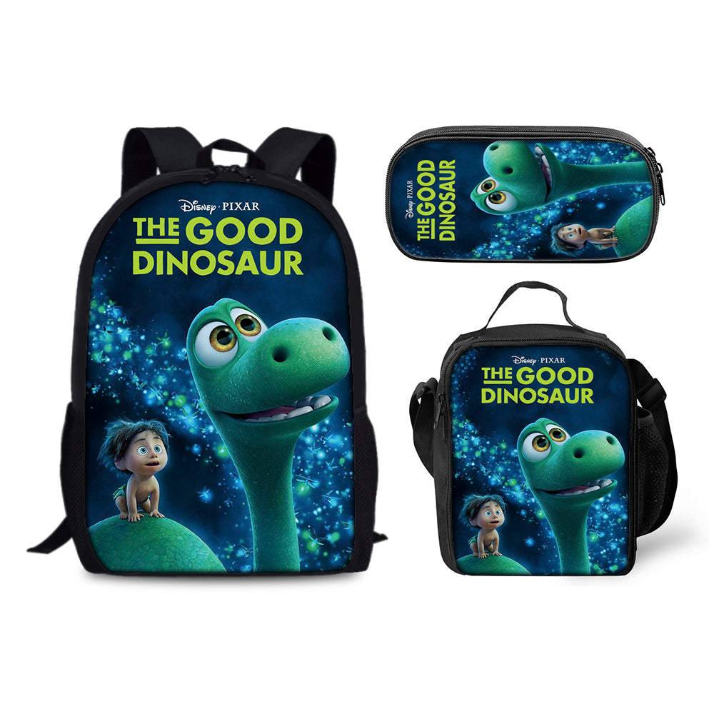 The Good Dinosaur Backpack Schoolbag Lunch Bag Pencil Bag for Kids Students 3PCS