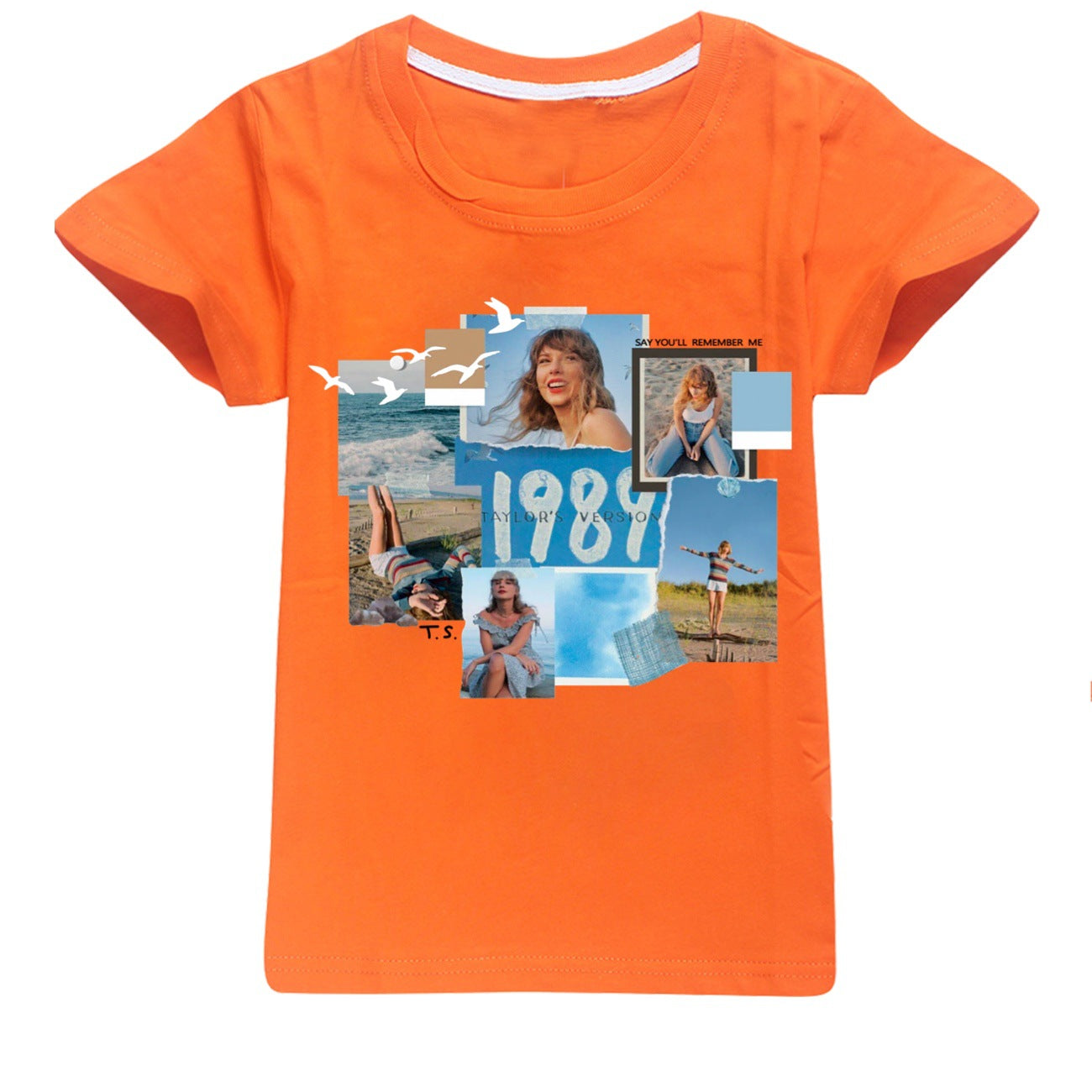 Taylor Swift Casual Sweatshirt Spring Autumn Short Sleeve T-Shirts for Kids