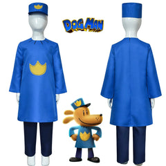 Dog Man Cosplay Uniform Halloween Costume For Kids Adults