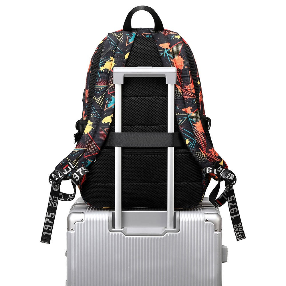 Chelsea Football Club USB Charging Backpack School Notebook Travel Bags