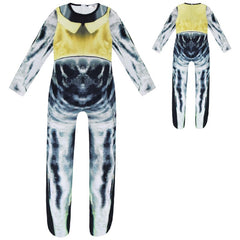 Game Zoonomaly Cosplay Costume with Mask Boys Girls Bodysuit Halloween Fancy Jumpsuits