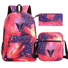 Golden State Valkyries Schoolbag Backpack Shoulder Bag Pencil Bag 3pcs set for Kids Students