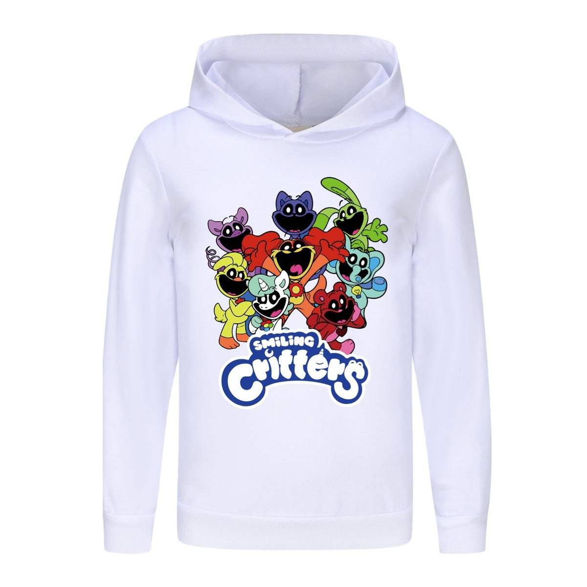 Smiling Critters Casual Sweatshirt Spring Autumn Hoodie for Kids