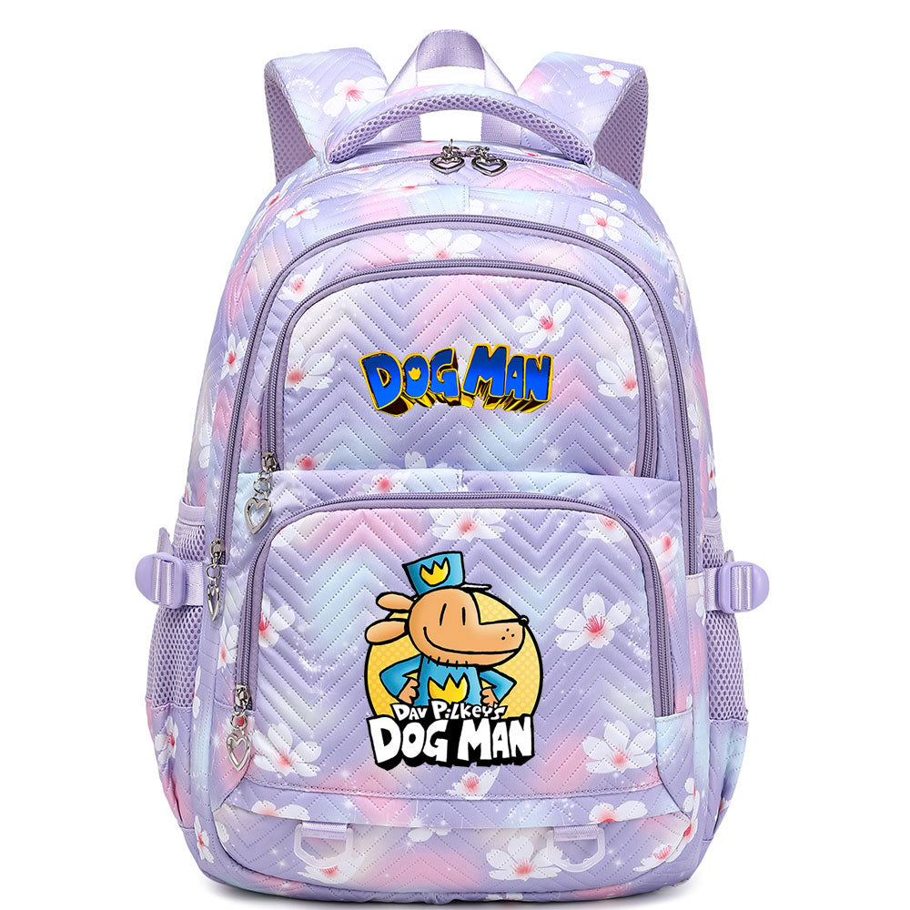 Dog Man Proof Backpack Notebook Travel Bags Casual School Bag For Middle School Students