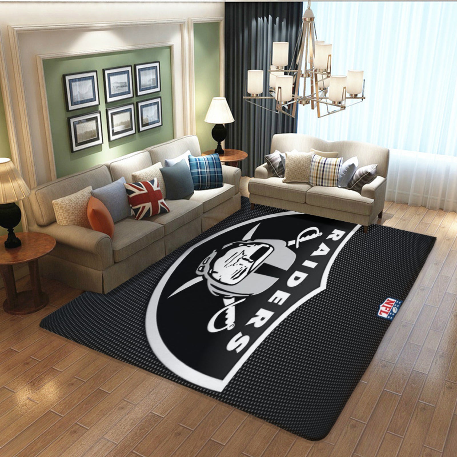 Las Vegas Rugby Raiders Rugs Bedroom Living Room Bathroom Carpet Mat Rug