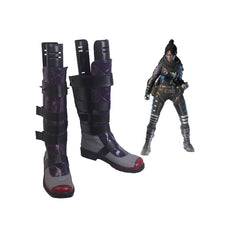 Apex Wraith Cosplay Shoes Brown Boots Customized