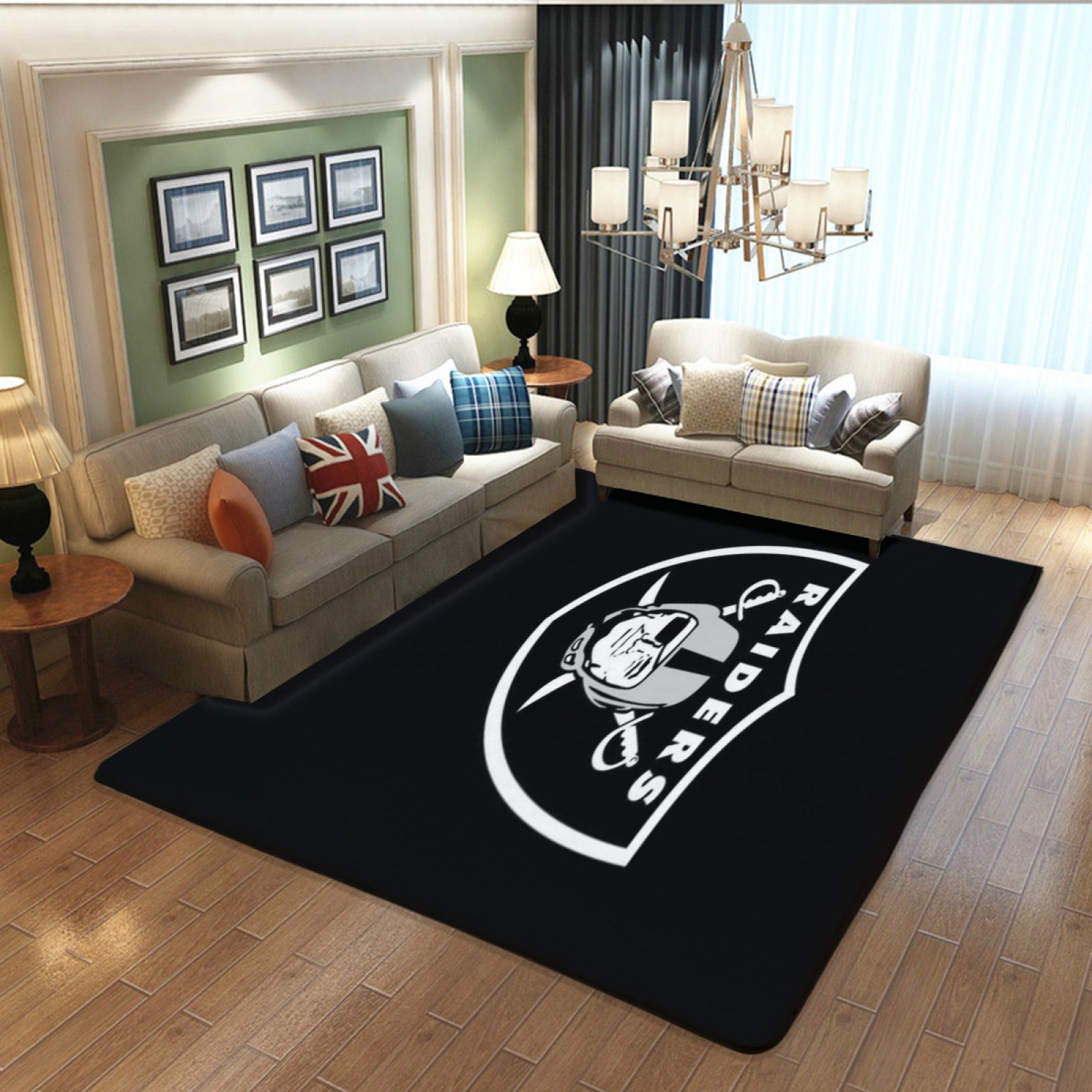 Las Vegas Rugby Raiders Rugs Bedroom Living Room Bathroom Carpet Mat Rug