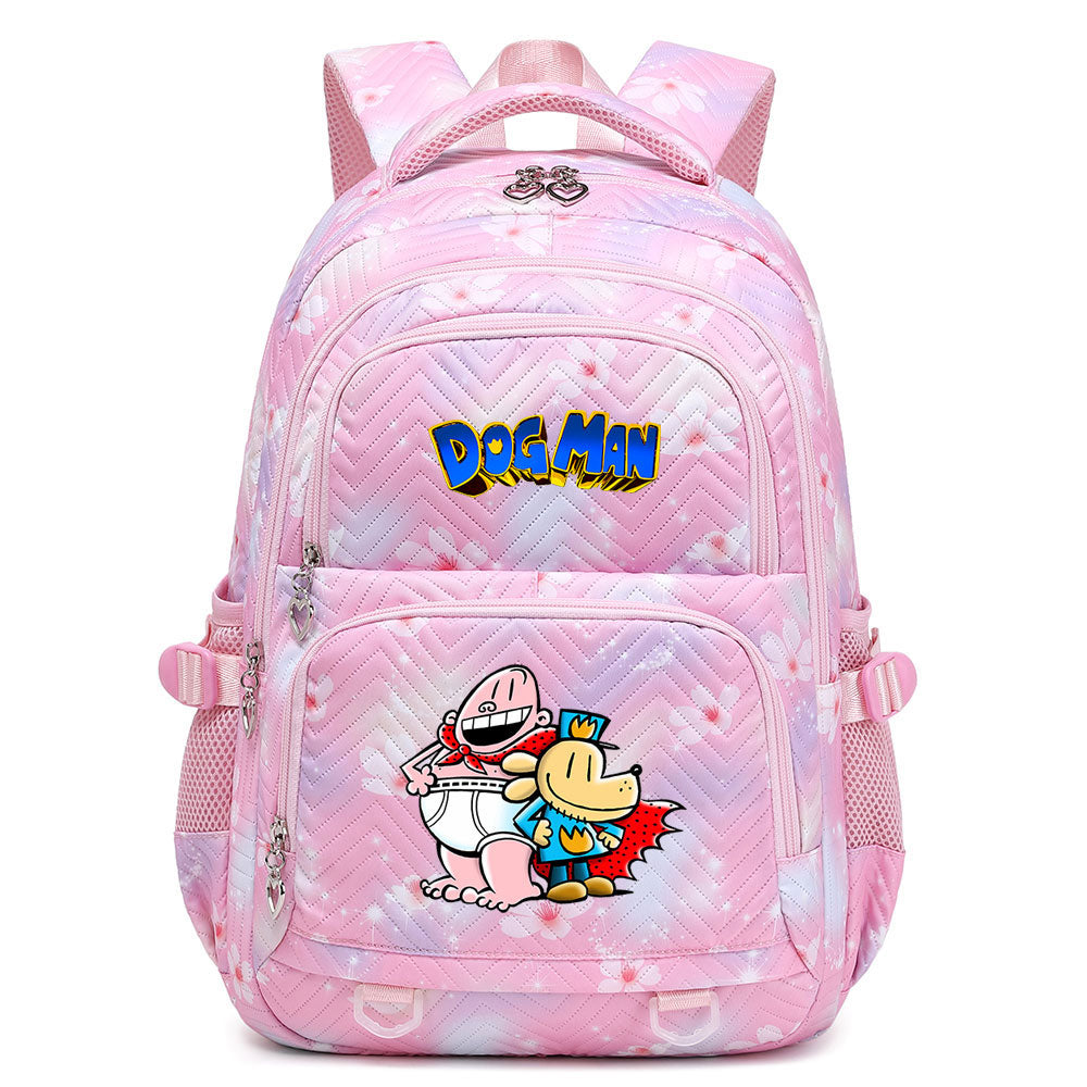 Dog Man Proof Backpack Notebook Travel Bags Casual School Bag For Middle School Students