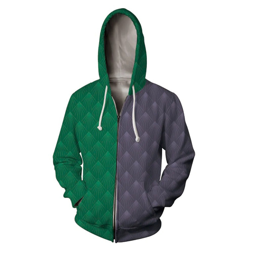 Harry Potter Hogwarts Legacy Men Women Casual Zipper Sweater Sweatshirt Jacket Coat