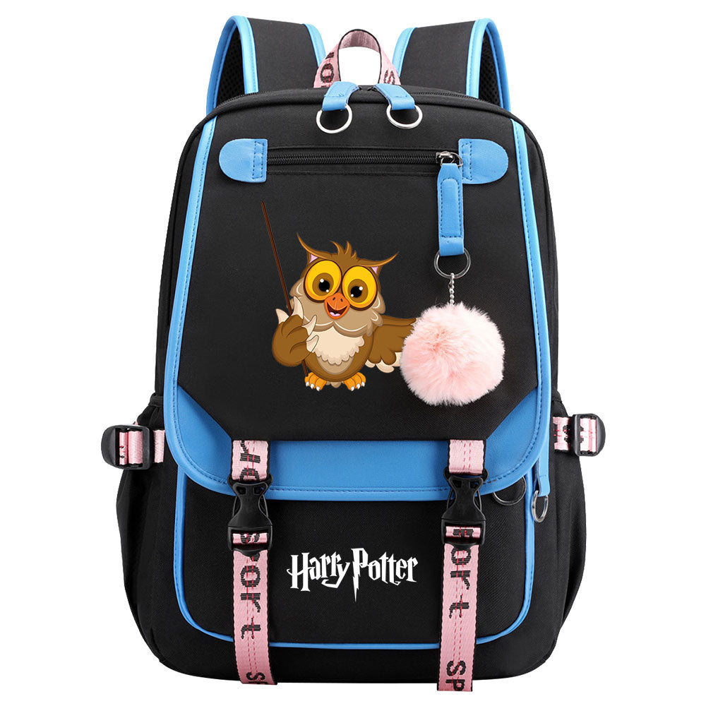 Hedwig Waterproof Backpack School Notebook Travel Bags USB Charging