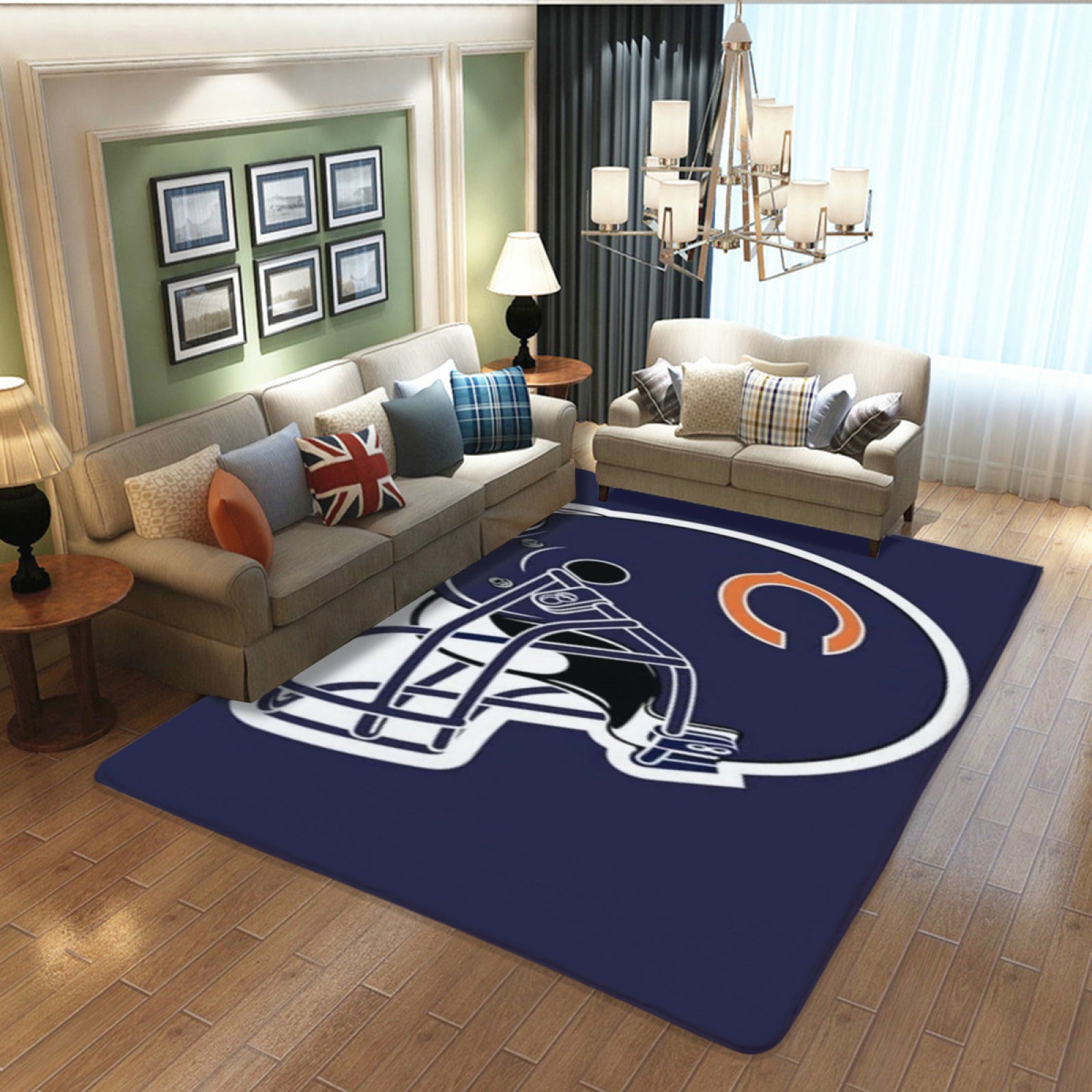 Chicago Rugby Bears Rugs Bedroom Living Room Bathroom Carpet Mat Rug  chicago bears