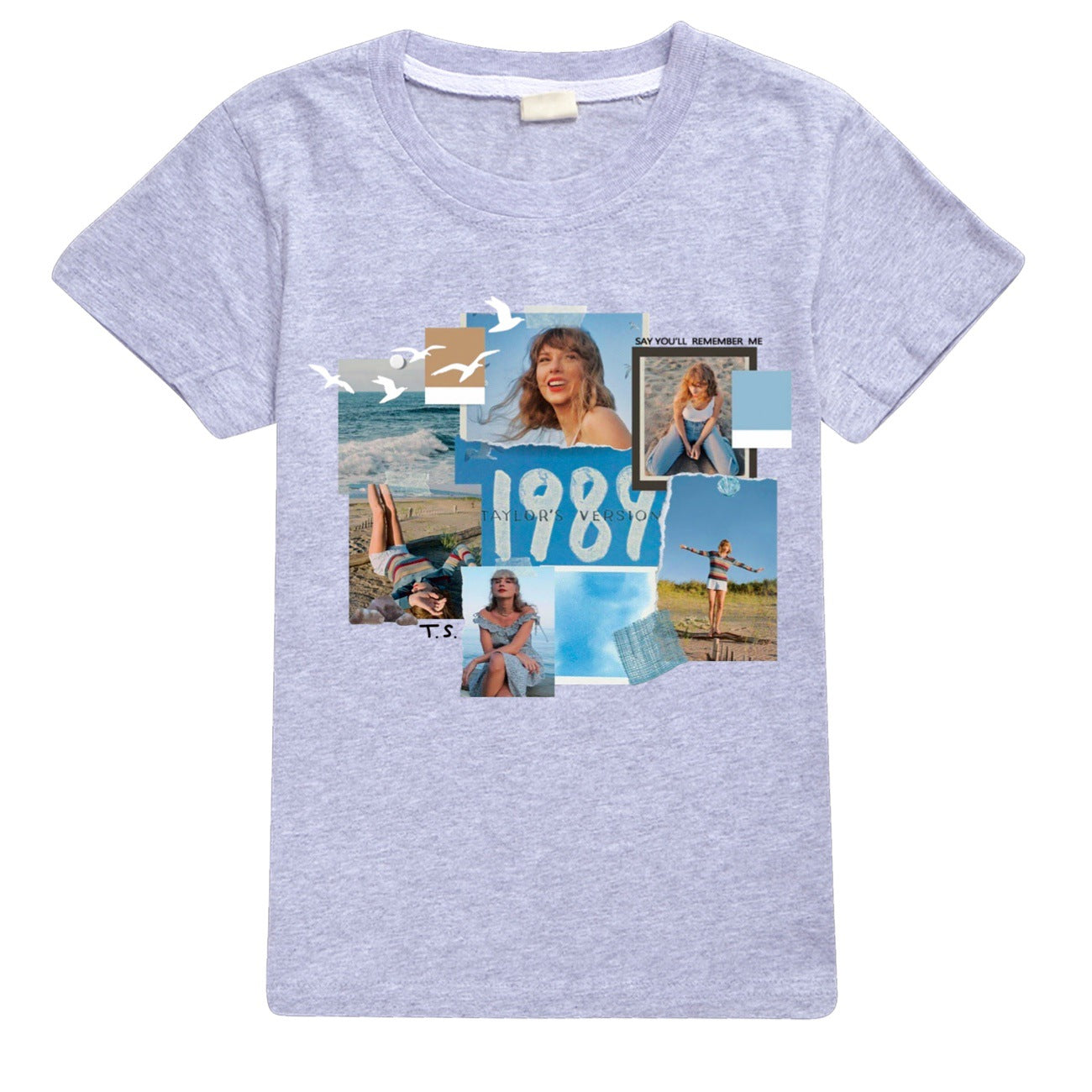 Taylor Swift Casual Sweatshirt Spring Autumn Short Sleeve T-Shirts for Kids