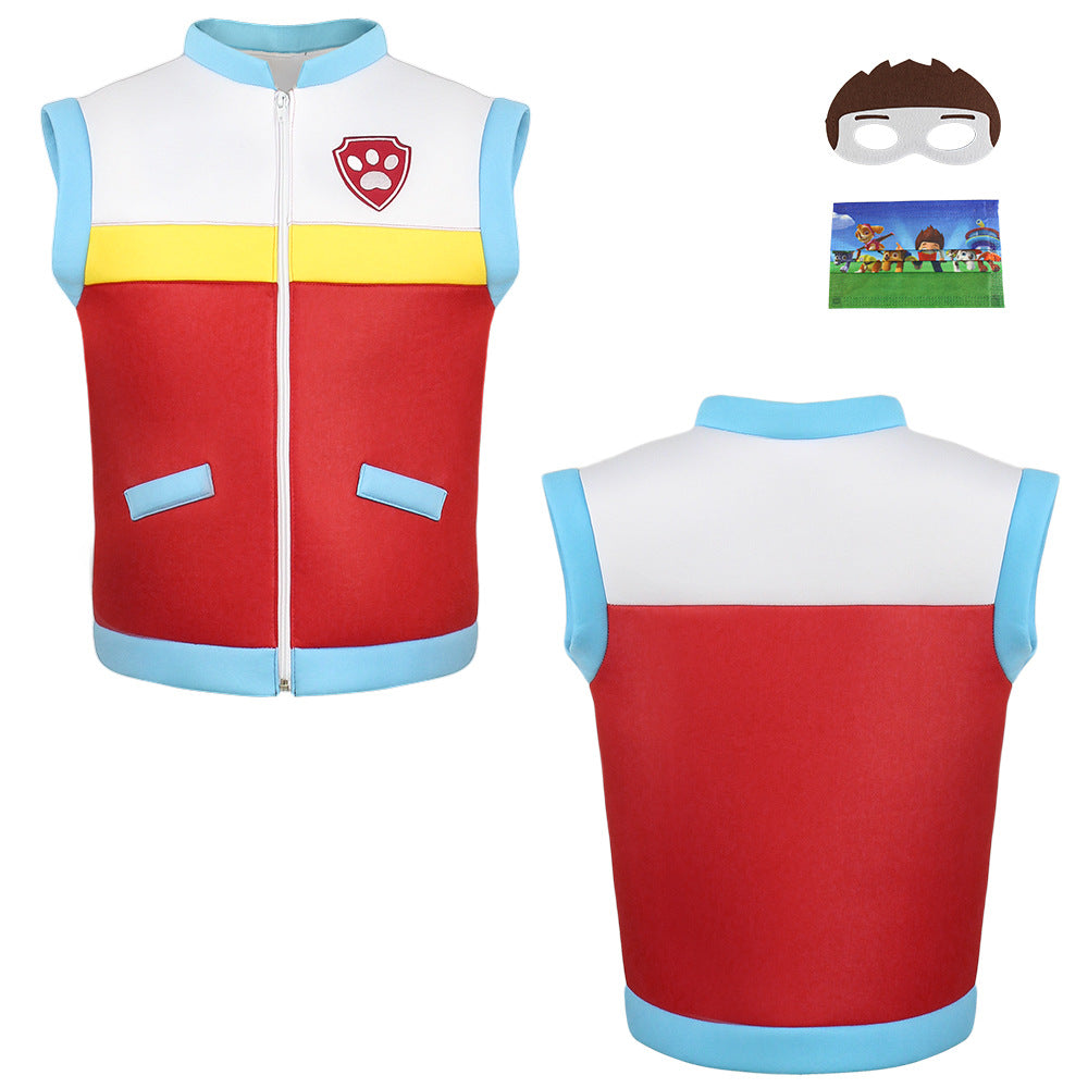 Paw Patrol Chase Marshall Rocky Zuma Skye Rubble Ryderc Csoplay Jumpsuit Halloween Costume for Kids