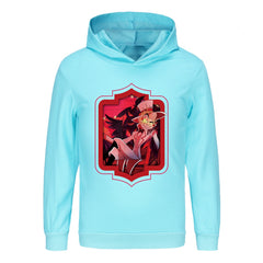 Hazbin Hotel Casual Sweatshirt Spring Autumn Hoodie for Kids