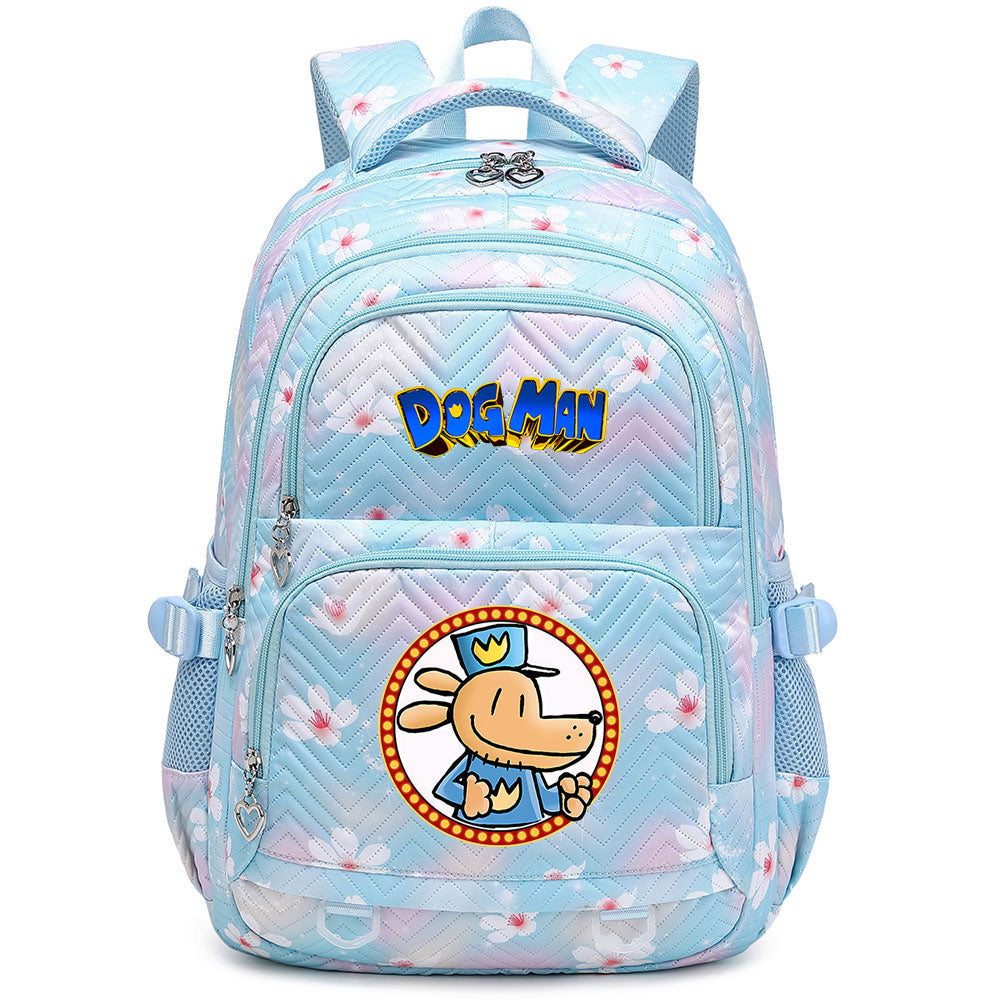 Dog Man Proof Backpack Notebook Travel Bags Casual School Bag For Middle School Students