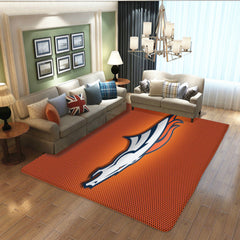 Denver Rugby Broncos Rugs Bedroom Living Room Bathroom Carpet Mat Rug