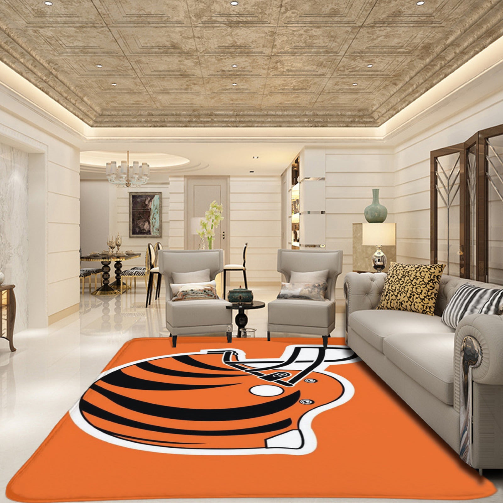 Cincinnati Rugby Bengals Rugs Bedroom Living Room Bathroom Carpet Mat Rug  chicago bears