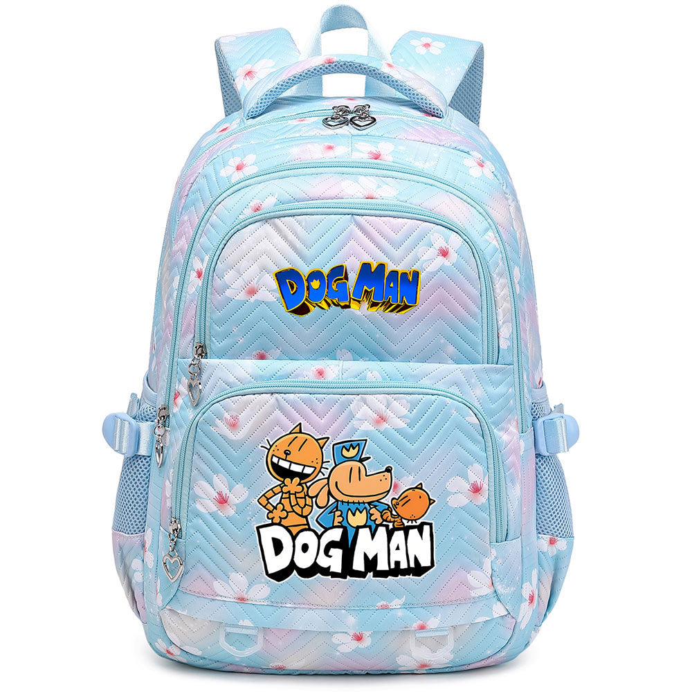 Dog Man Proof Backpack Notebook Travel Bags Casual School Bag For Middle School Students