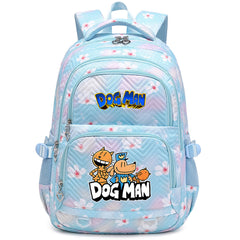 Dog Man Proof Backpack Notebook Travel Bags Casual School Bag For Middle School Students