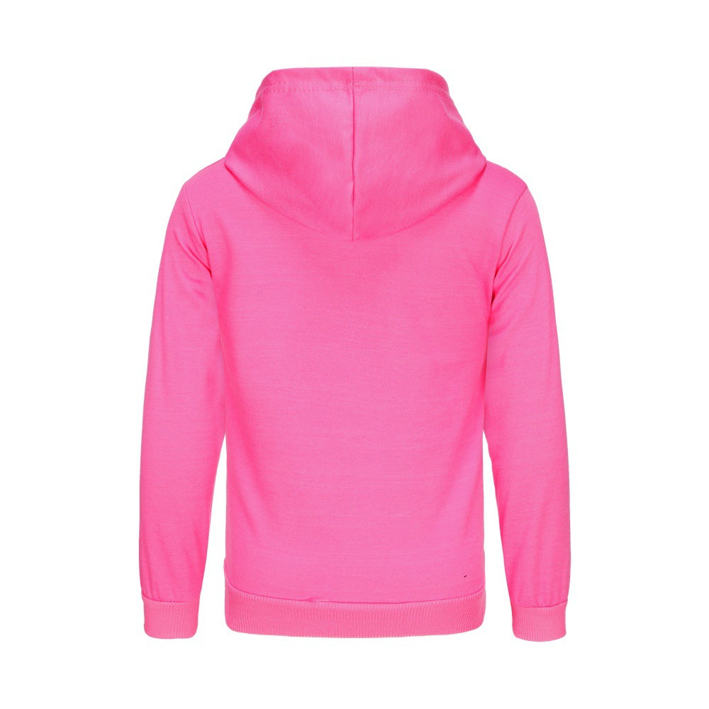 Smiling Critters Casual Sweatshirt Spring Autumn Hoodie for Kids
