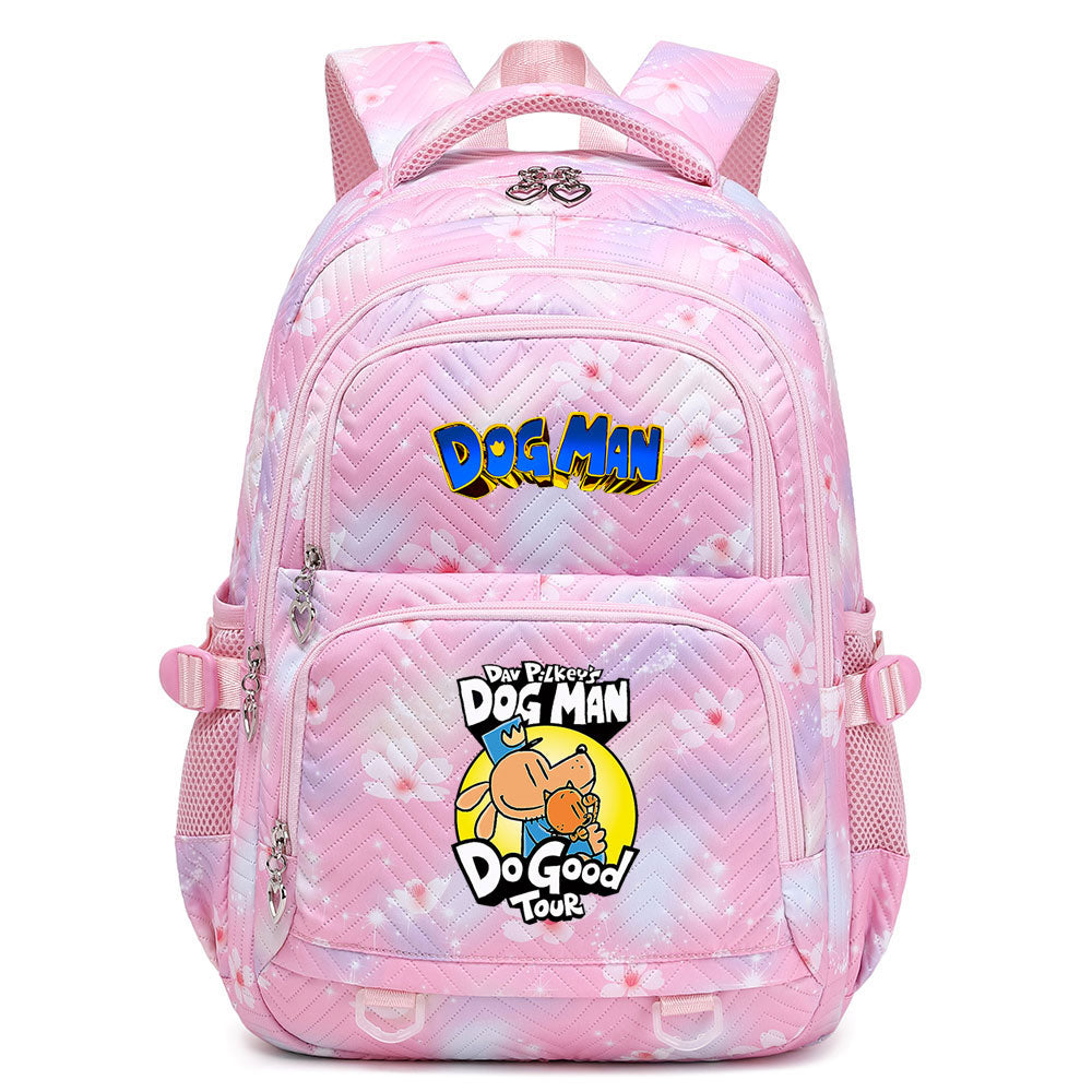 Dog Man Proof Backpack Notebook Travel Bags Casual School Bag For Middle School Students