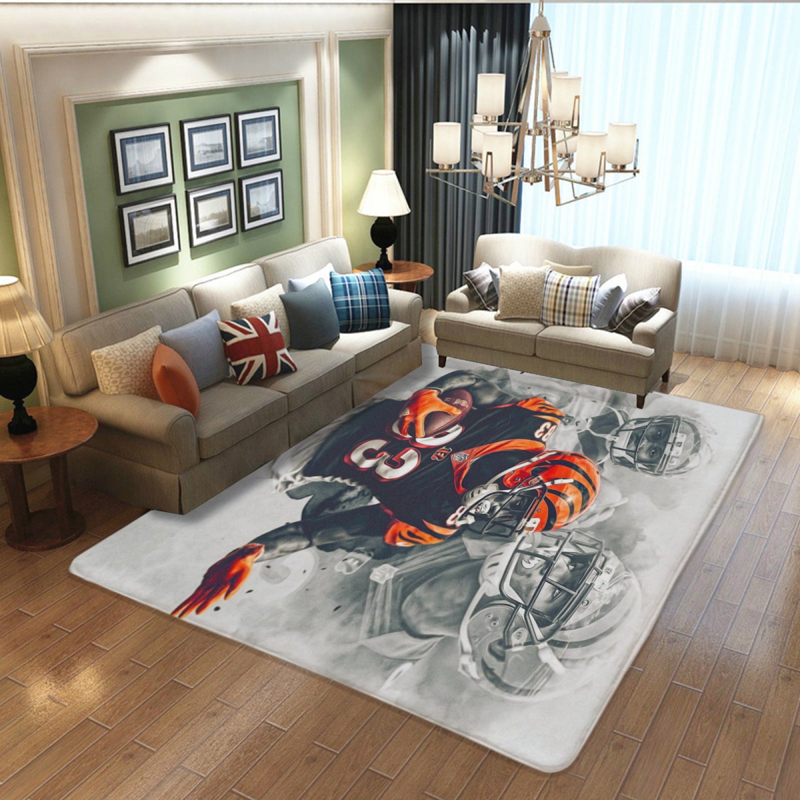 Chicago Rugby Bears Rugs Bedroom Living Room Bathroom Carpet Mat Rug  chicago bears