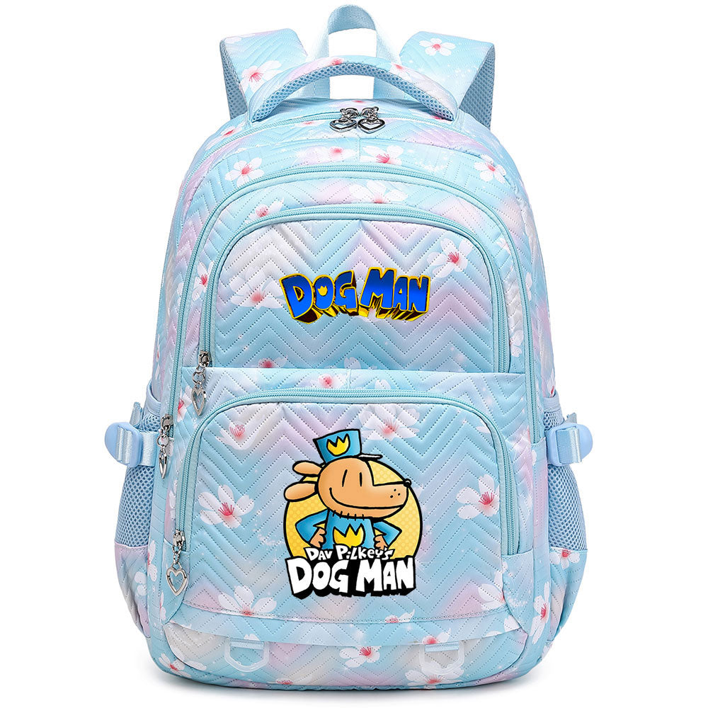 Dog Man Proof Backpack Notebook Travel Bags Casual School Bag For Middle School Students