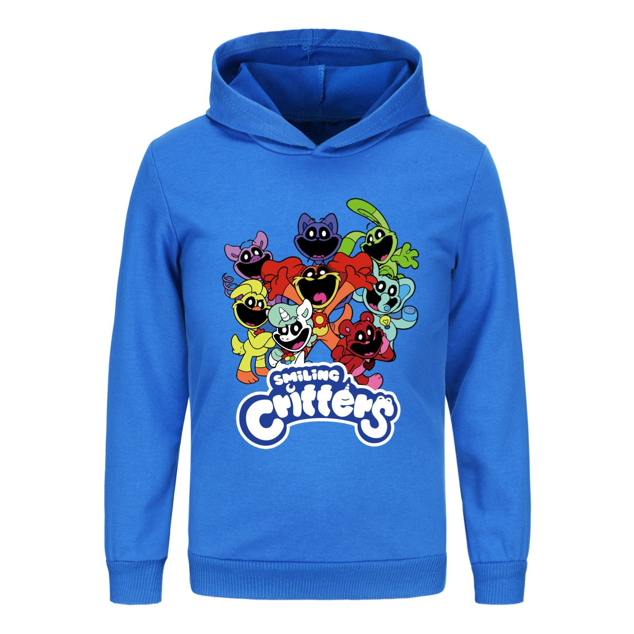 Smiling Critters Casual Sweatshirt Spring Autumn Hoodie for Kids