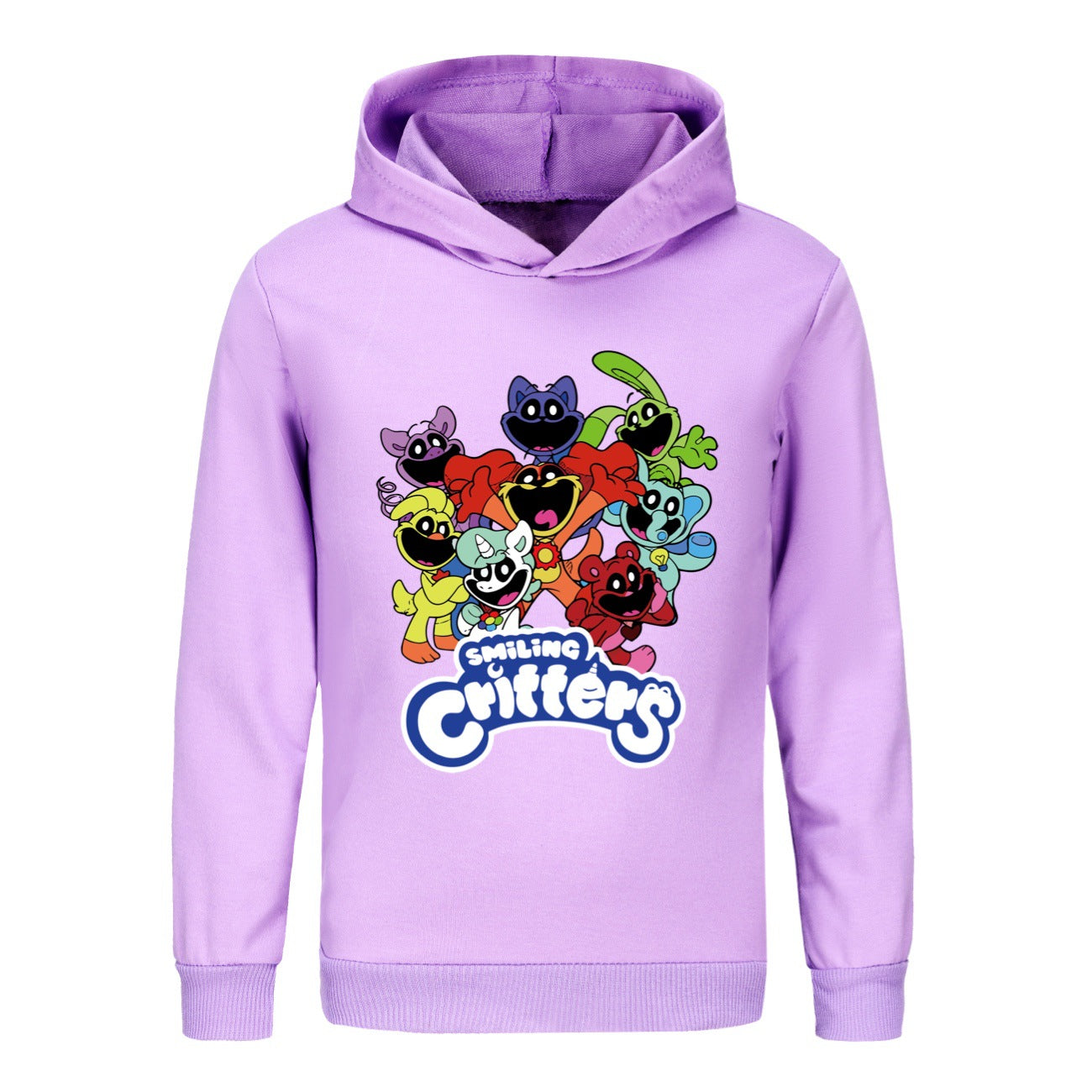 Smiling Critters Casual Sweatshirt Spring Autumn Hoodie for Kids