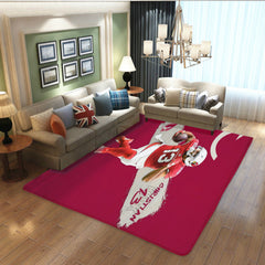 Arizona Rugby Cardinals Rugs Bedroom Living Room Bathroom Carpet Mat Rug