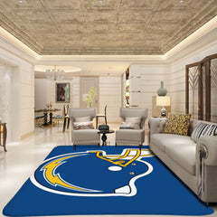 Los Angeles Rugby Chargers Rugs Bedroom Living Room Bathroom Carpet Mats Rug