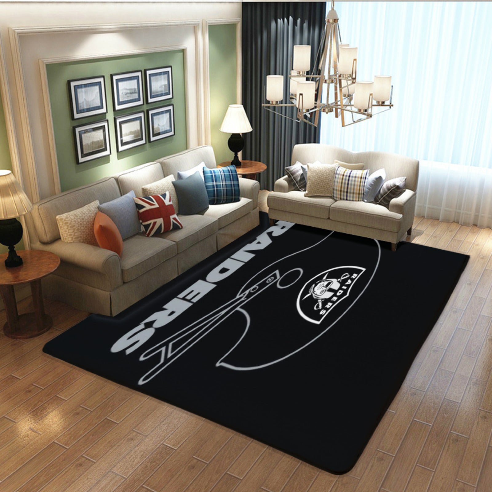 Las Vegas Rugby Raiders Rugs Bedroom Living Room Bathroom Carpet Mat Rug