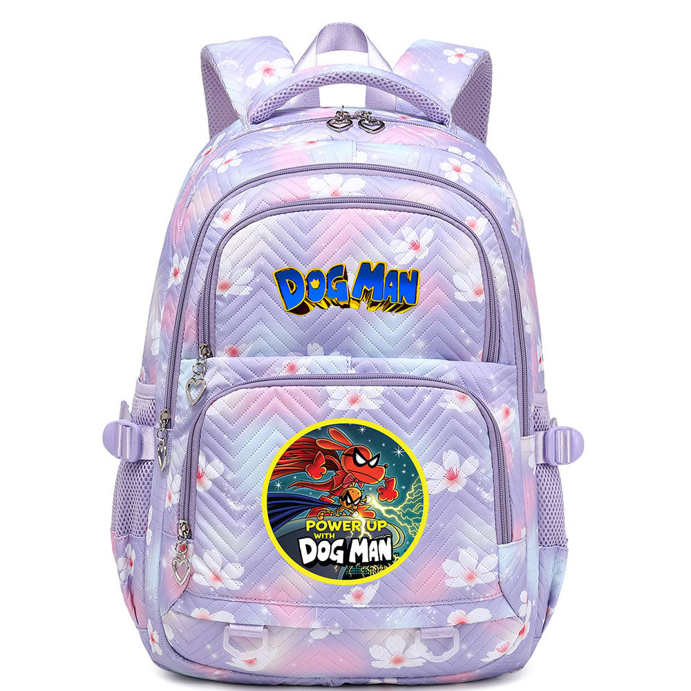 Dog Man Proof Backpack Notebook Travel Bags Casual School Bag For Middle School Students