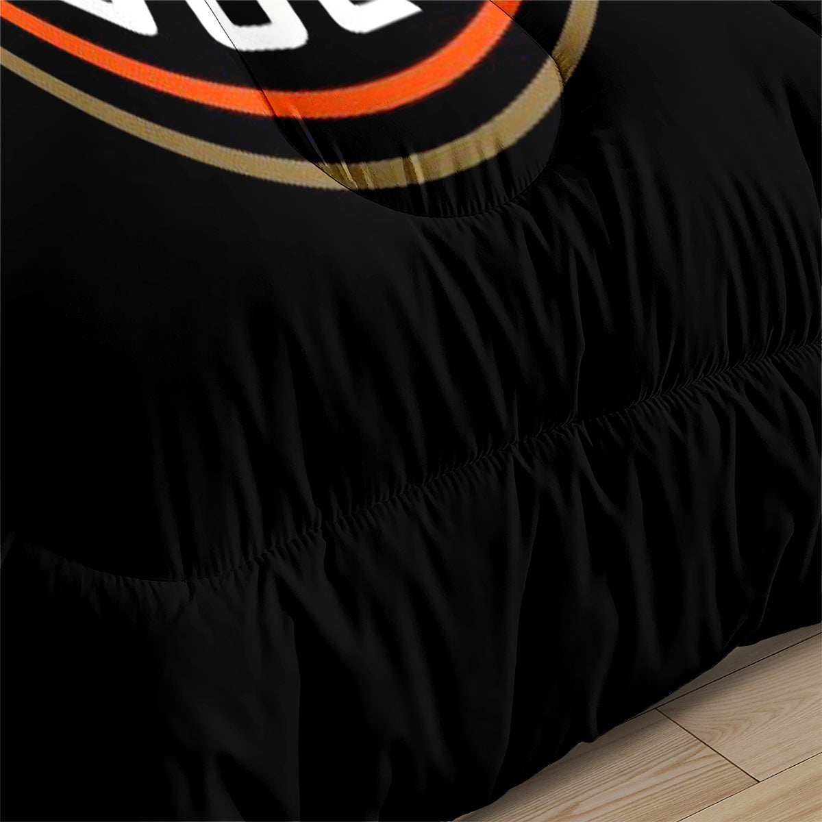 Anaheim Ducks Hockey Comforter Pillowcases 3PC Sets Blanket All Season Reversible Quilted Duvet