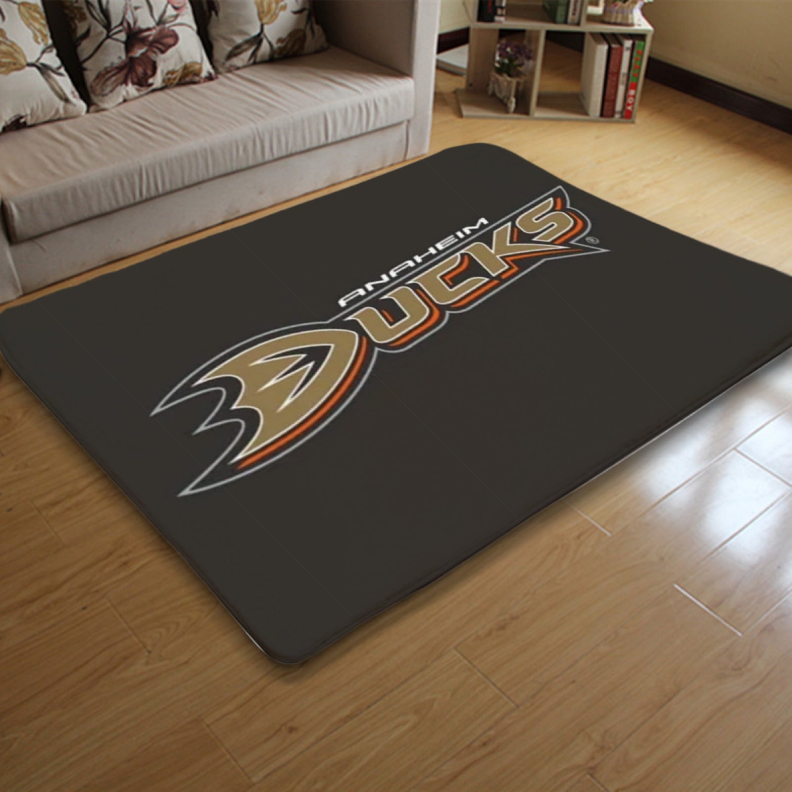 Anaheim Ducks Hockey Team Rugs Bedroom Living Room Bathroom Carpet Mat Rug