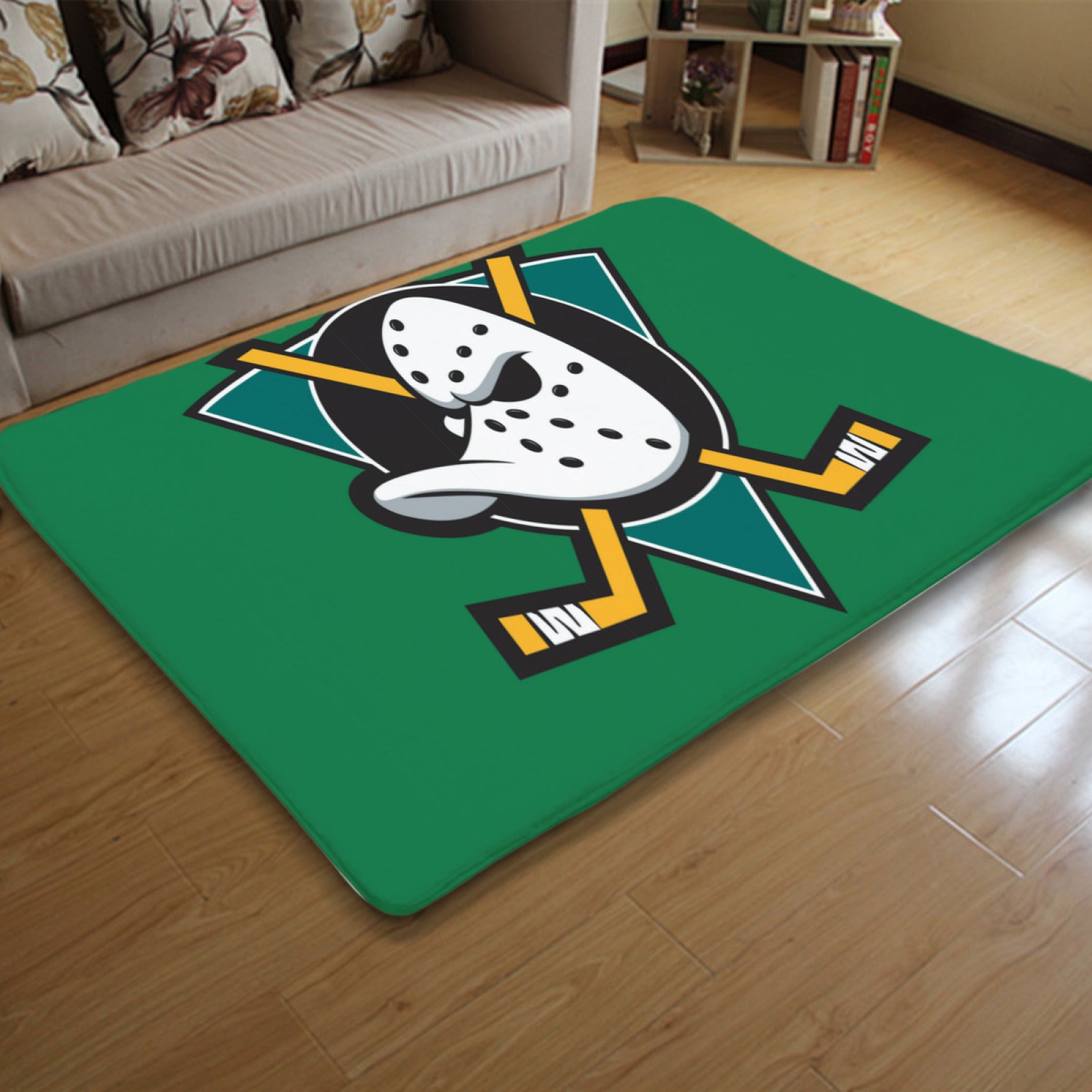 Anaheim Ducks Hockey Team Rugs Bedroom Living Room Bathroom Carpet Mat Rug